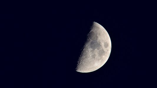 Crescent night photograph background