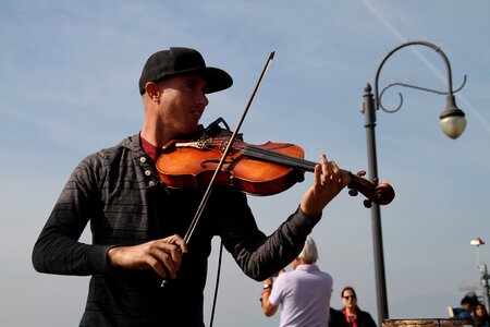 Man california instrument photo