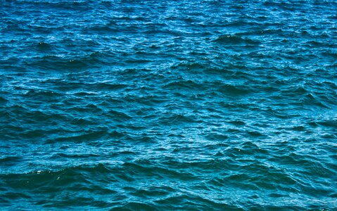 Blue deep blue mediterranean photo