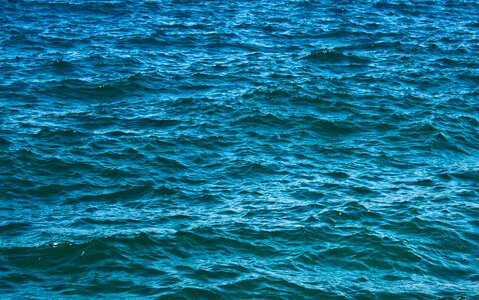 Blue deep blue mediterranean