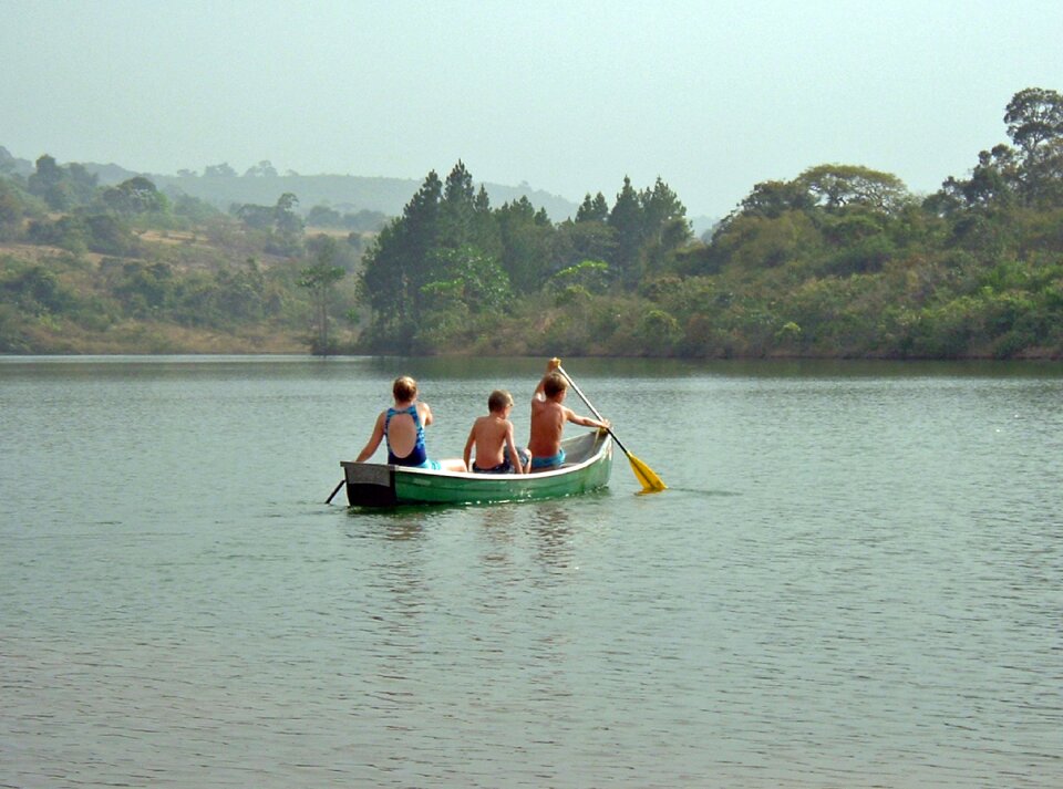 Paddle africa guinea photo