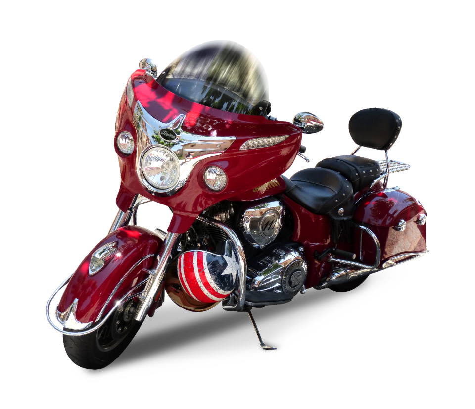 Custom vintage chopper