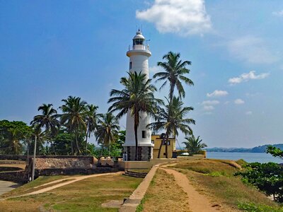 Coast sea lighthouse