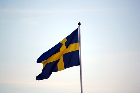 Flag sweden midsummer