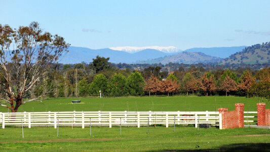 Australian countryside mountain
