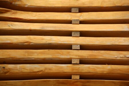 Holzstapel stacked sawn