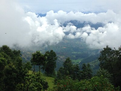 Sky jungle cloud