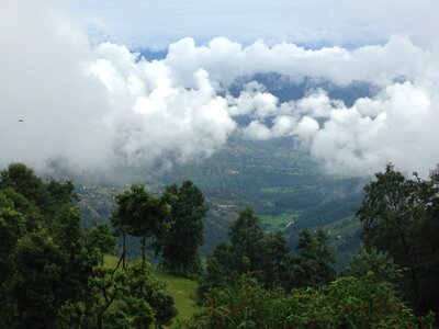 Sky jungle cloud photo