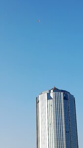 Tall buildings aircraft look