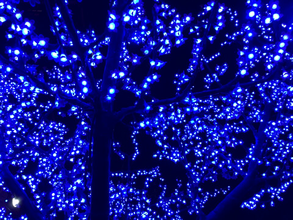 Night glow evening