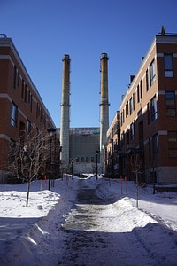 Montreal smoke construction photo