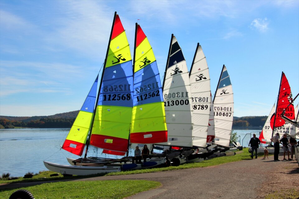 Sailing vessel blue water sports