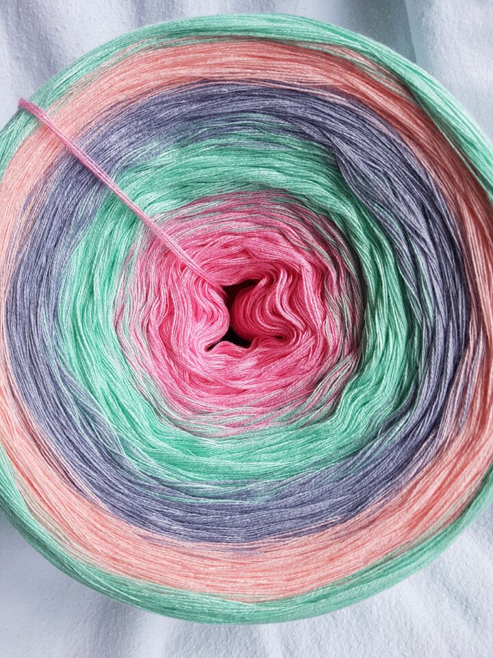 Hand labor crochet knit