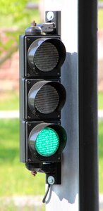 Light signal traffic signal green light