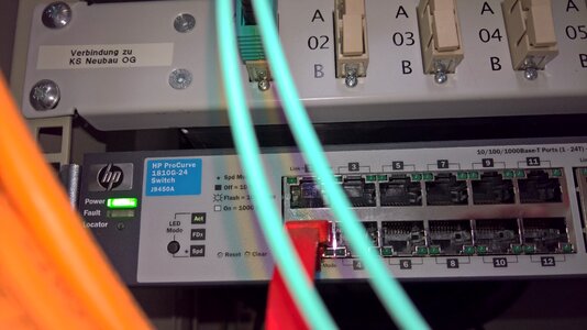 Ethernet glass fiber network technology