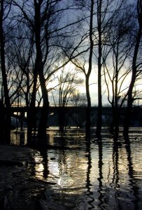 Under water sky twilight