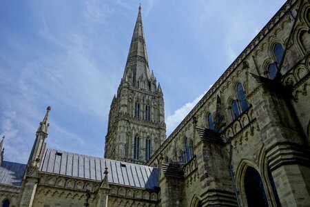 Blue sky a surname choi cathedral photo