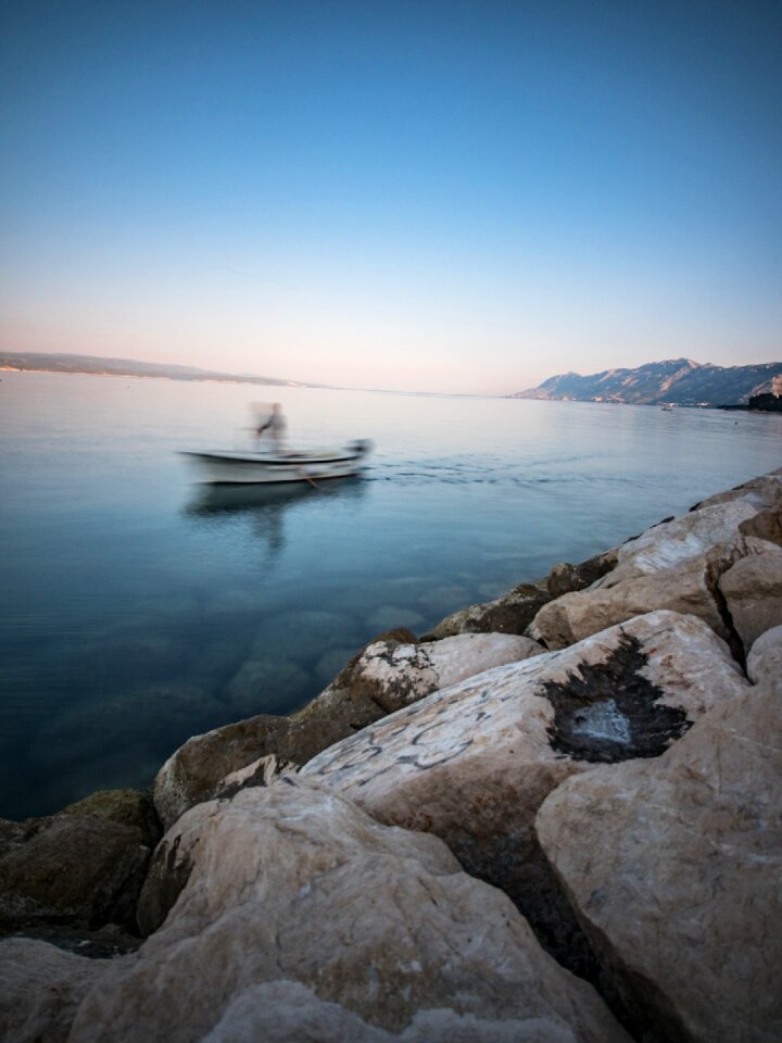 Croatia blue water