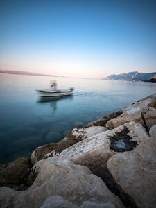 Croatia blue water photo