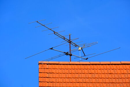 Reception tv home antenna photo