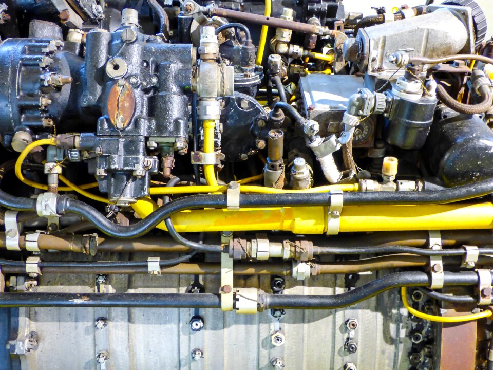 Jet engine detail parts