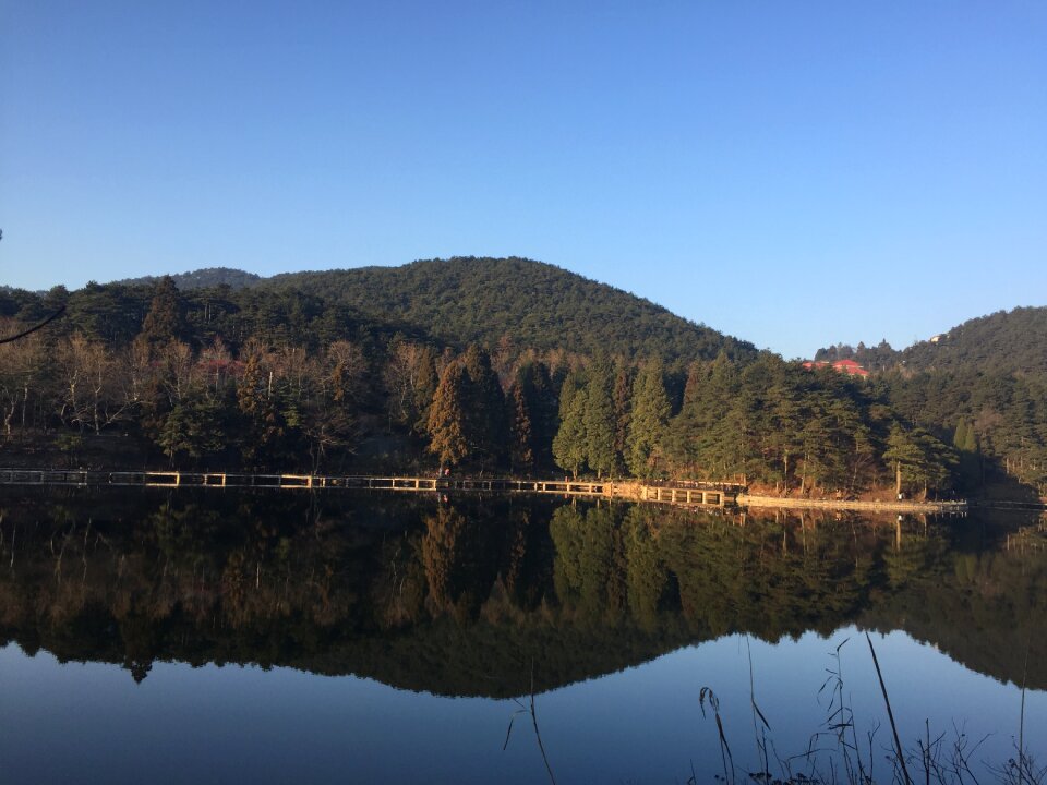 My home is large and beautiful lushan really is the night super beauty