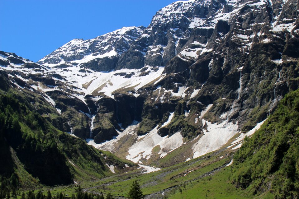 Mountains landscape alpine photo