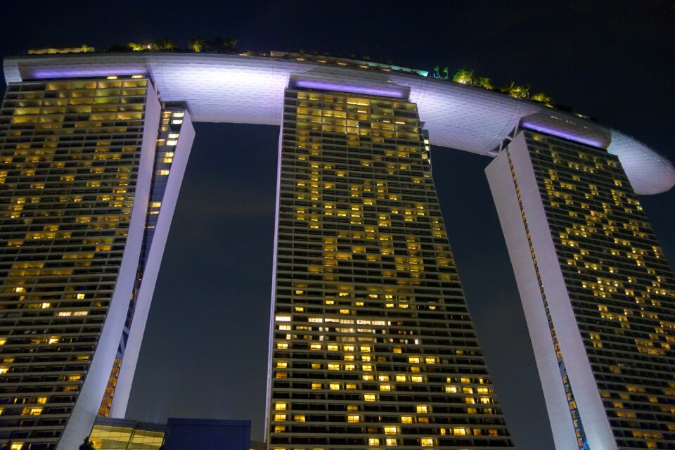 Casino evening night view