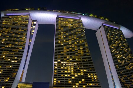 Casino evening night view