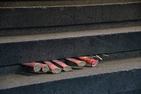 Outdoor stairs concrete photo