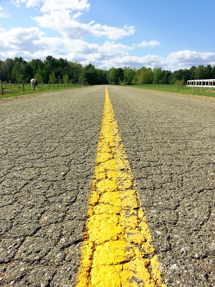 Strip line countryside route