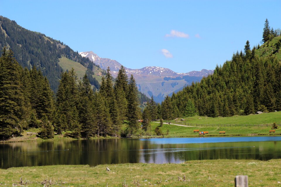 Mountains landscape alpine