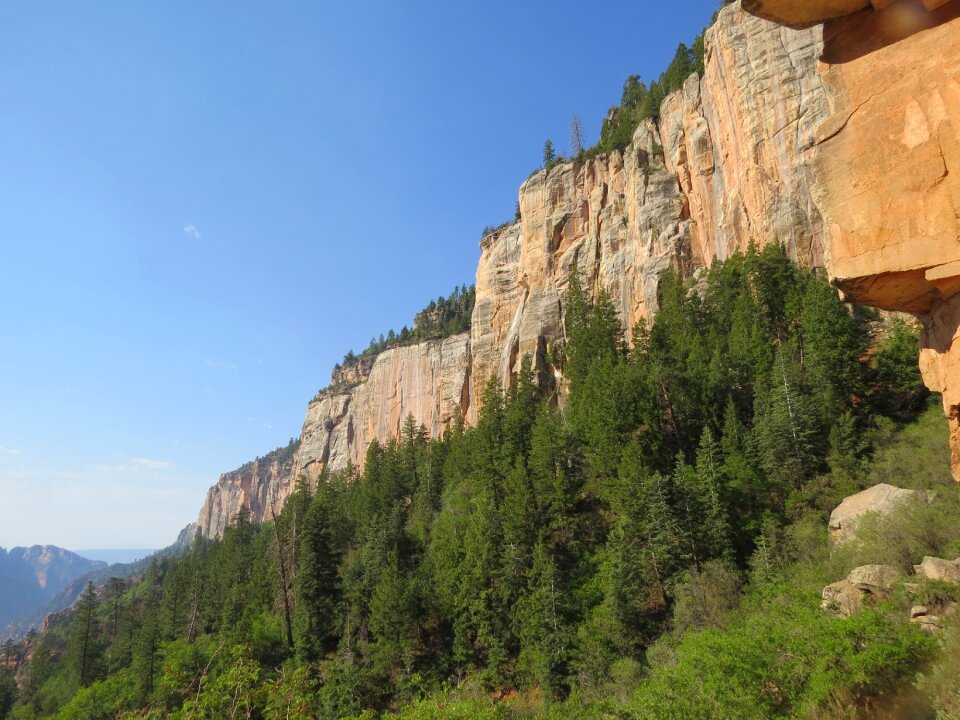 Landscape colorful rock
