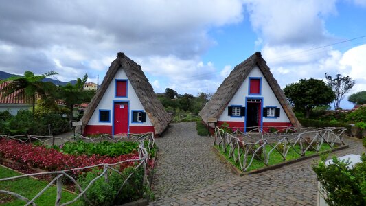 Straw cottage casas de colmo portugal photo