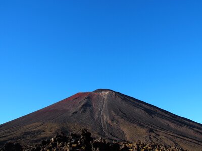Landscape volcanic photo