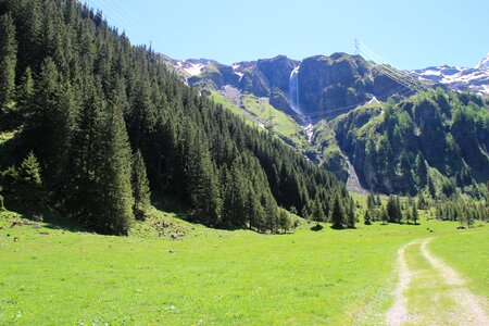 Mountains landscape alpine