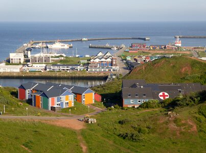 Island life infrastructure helgoland