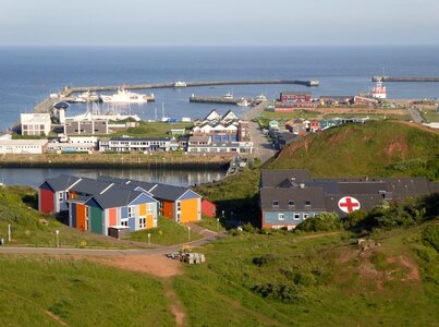 Island life infrastructure helgoland photo