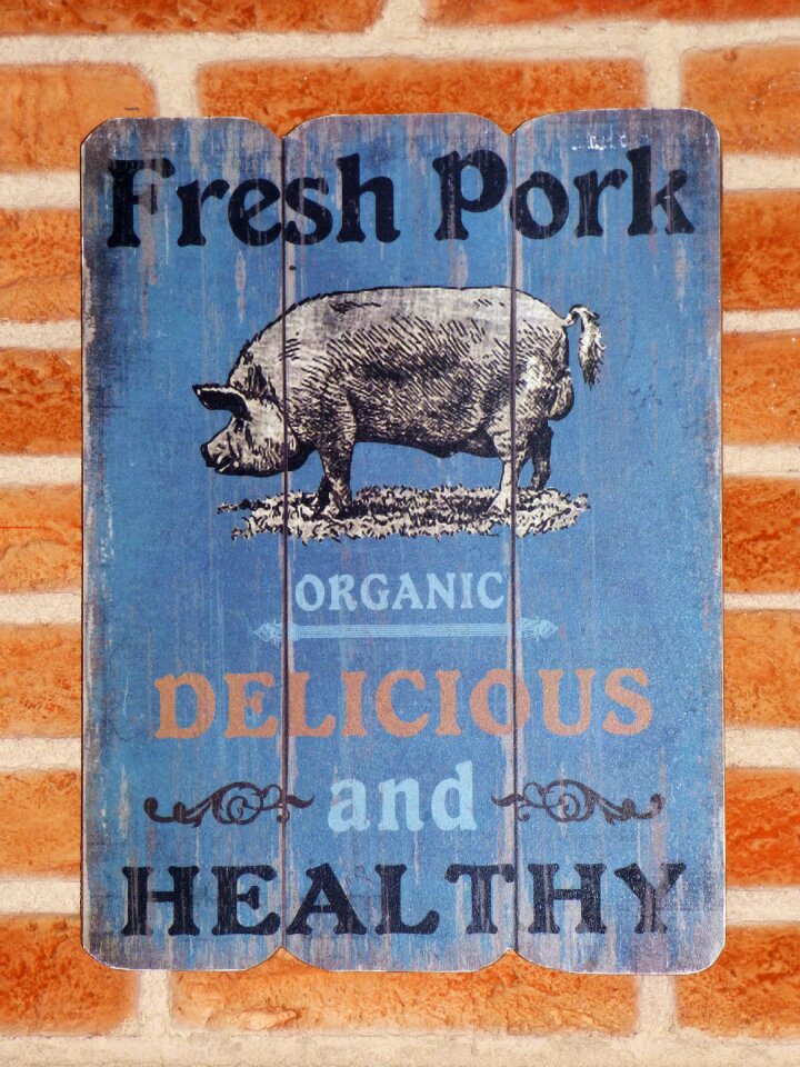 Propaganda typography butchery