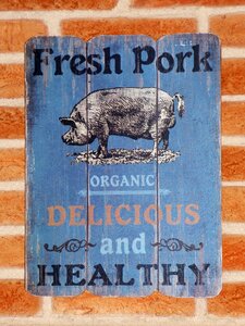 Propaganda typography butchery