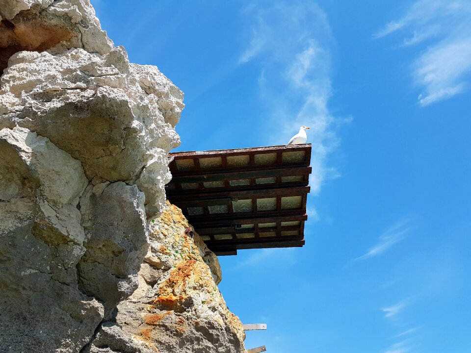 Rock outdoor blue