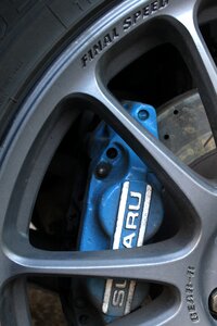 Subaru caliper brake
