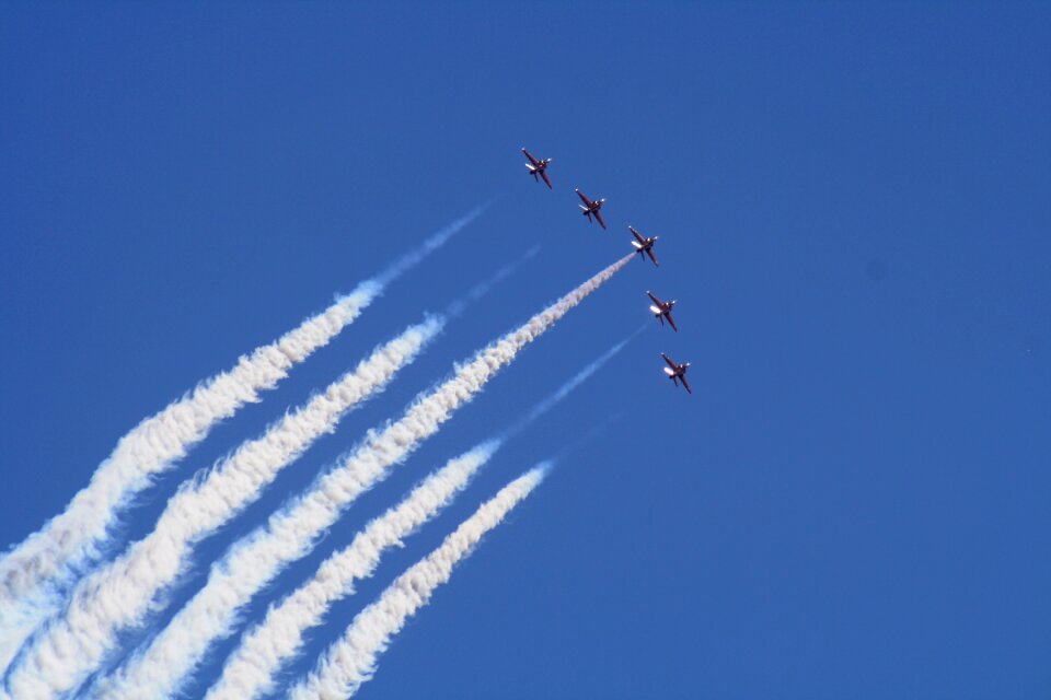 Plane airshow air display