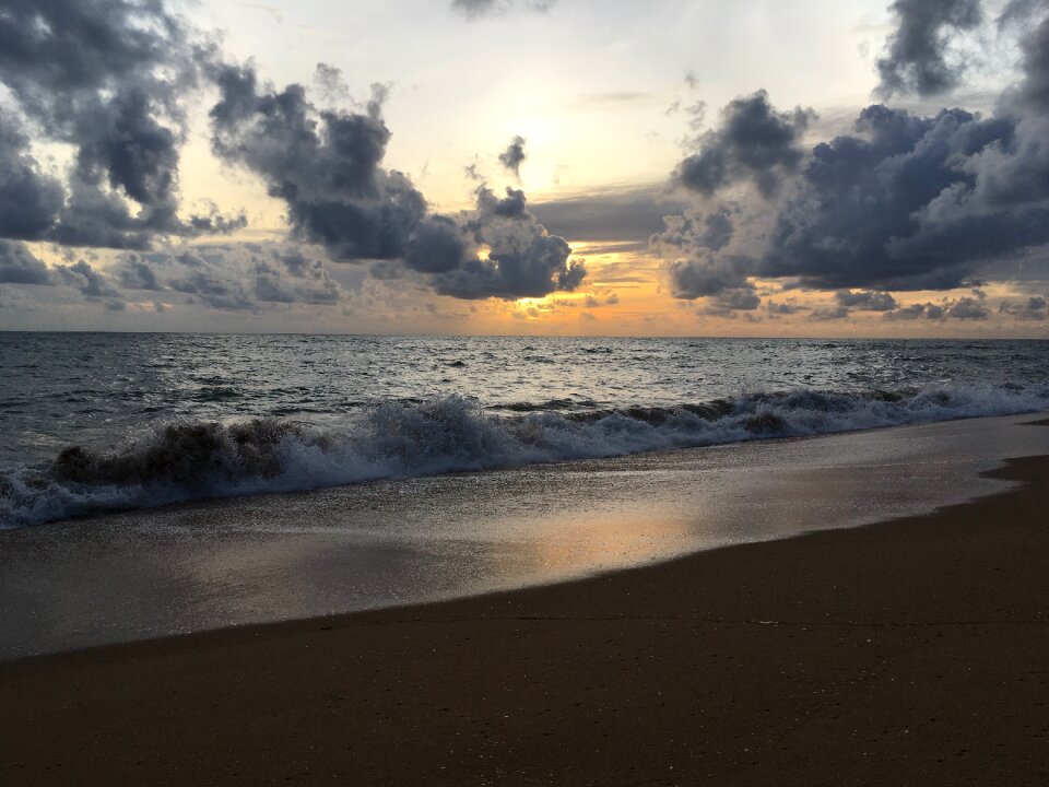 Mood ocean blue