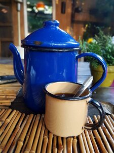 Coffee teapot farm