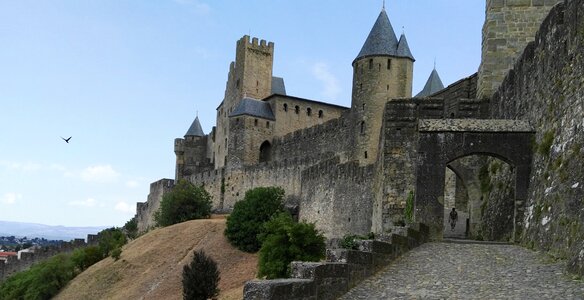 Ramparts pierre porte d'aude photo