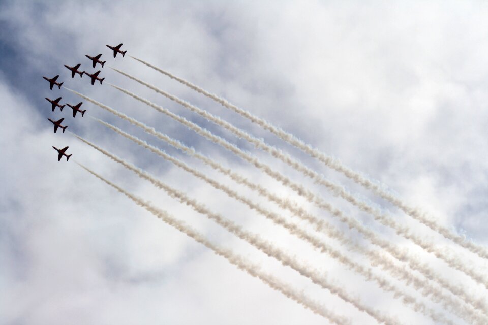 Plane airshow air display