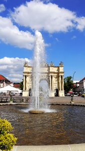 Historically luisenplatz clouds photo