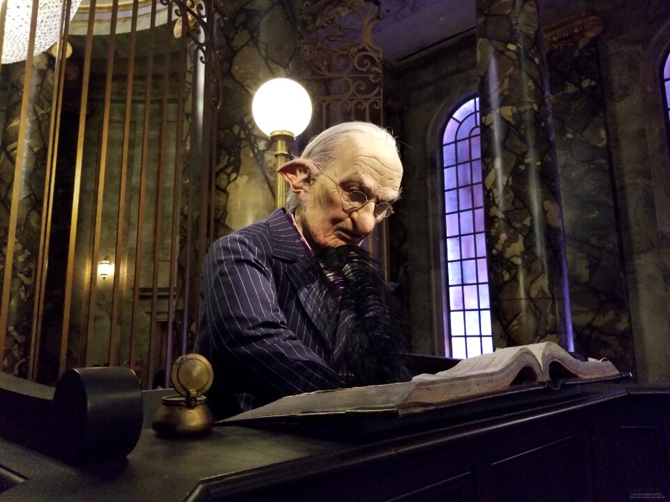 Universal studios gringotts