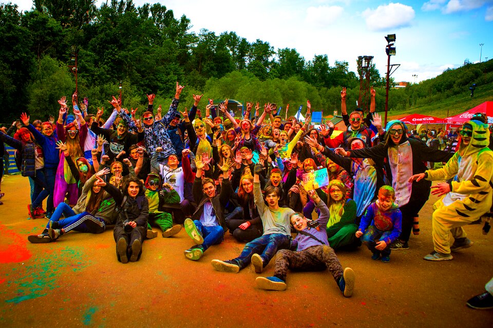 2017 flashmob people